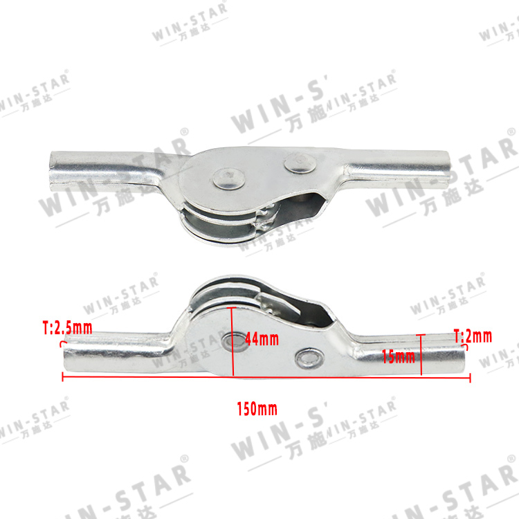 ZD-I021-B WINSTAR Small Size Adjustable Furniture Chair Metal Sofa Hinges Bed Accessory