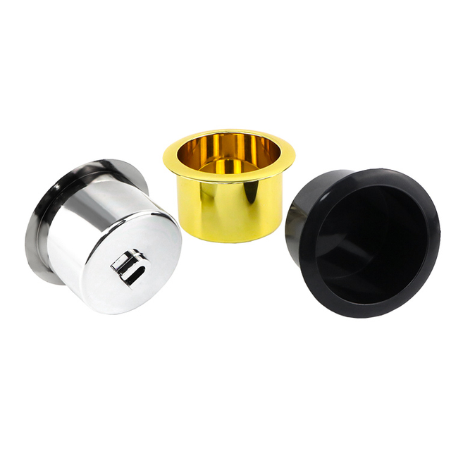 Modern Design Furniture Table Base Gold Cup Holder Plastic Sofa Cabinet Cup Holders