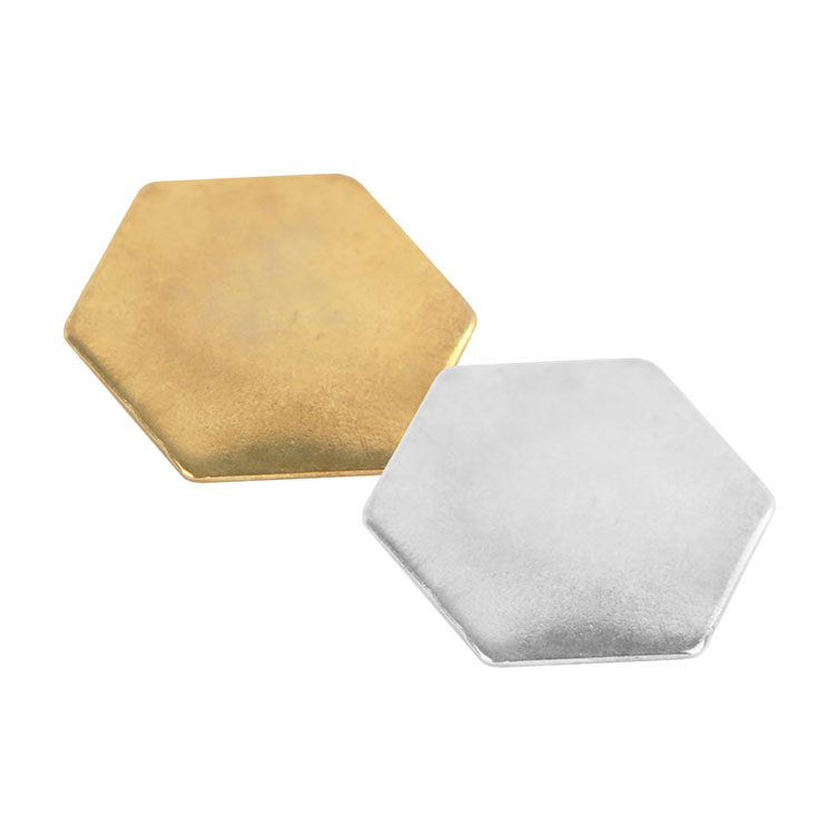 Gorgeous Hexagonal Metal Decorative Buttons for Furniture