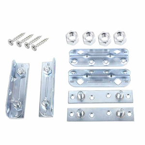 Winstar Furniture Hardware Sofa Accessories Bed Connector Iron Fold Bed Hinge Sofa Bracket Screw Bed Hinges