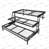  WINSTAR Folding Bed Strong Frame Portable Bed with Wheels Office Metal Modern Bed