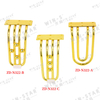Metal Furniture Legs Luxury Living Room Support Feet For Table Sofa Gold Legs 