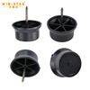Plastic sofa legs sold directly by the factory