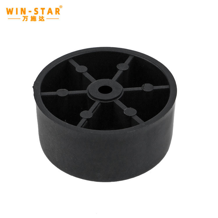 Reliable Reputation Wholesale 3CM Plastic Pulley Stroller Plastic Leg 