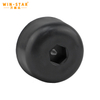 Made in China Living Room ABS Material Bed Sofa Leg Plastic Black Leg feet 