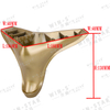Newest Design Furniture Legs China Supplier Luxury Plastic Sofa Legs Table Cabinet Leg