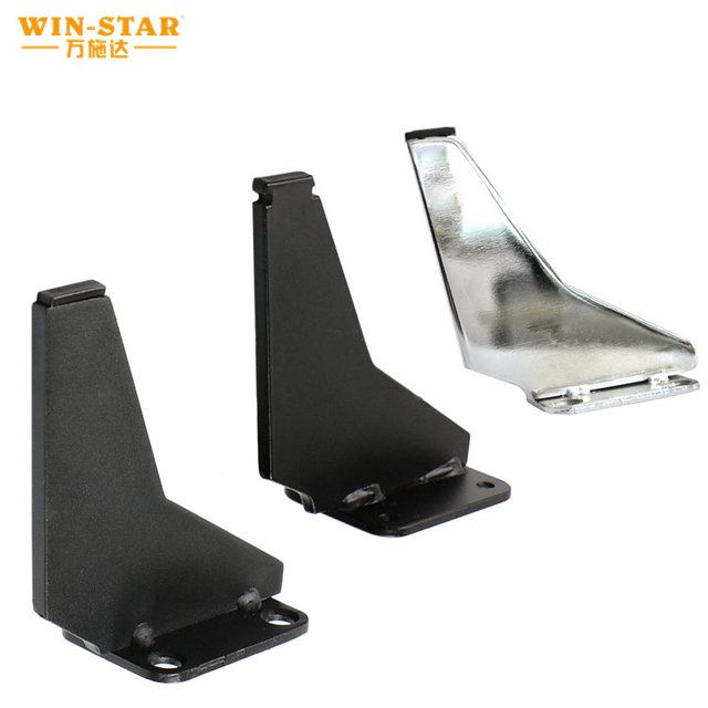 130mm Perabot Moden Kuat Besi Kuat Kabinet Hitam Kabinet Kaki Siri 