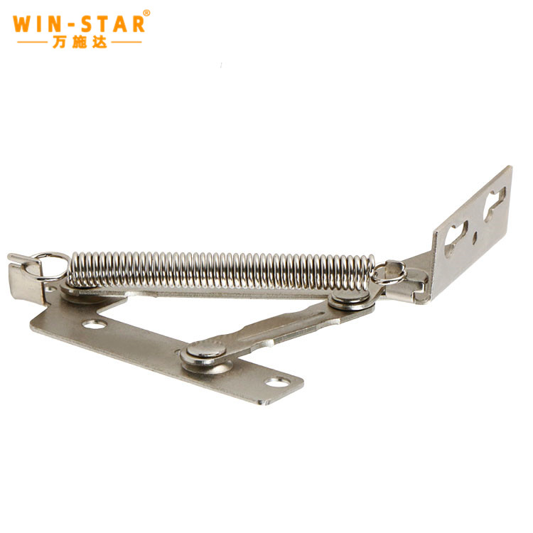 WINSTAR Low Price Iron Sofa Hinges White Zinc Furniture Hinge Folding Bed Hinges