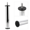 Metal Furniture Table Iron Legs Tube 25MM Sofa Cabinet Chrome Plate Iron Legs 