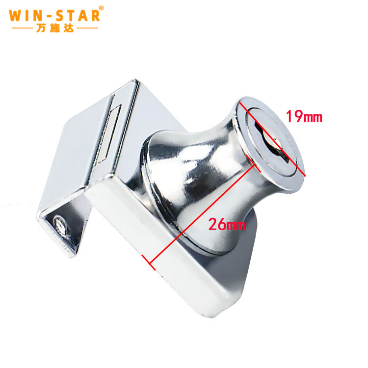 Zinc Alloy Furniture Cabinet Drawer Lock 407 409 Glass Showcase Cabinet Door Lock