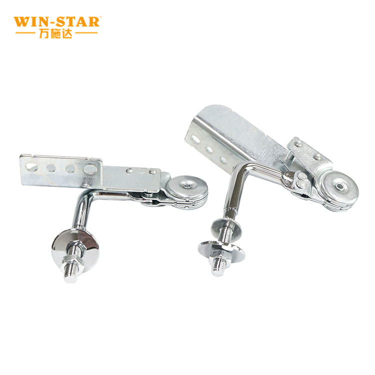 WINSTAR 90-180 adjustable hardware sofa knock down headrest hinge for furniture mechanism