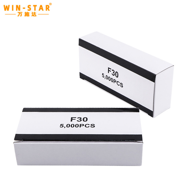18 Gauge Galvanized Steel Wire Collated Staple Nail F30