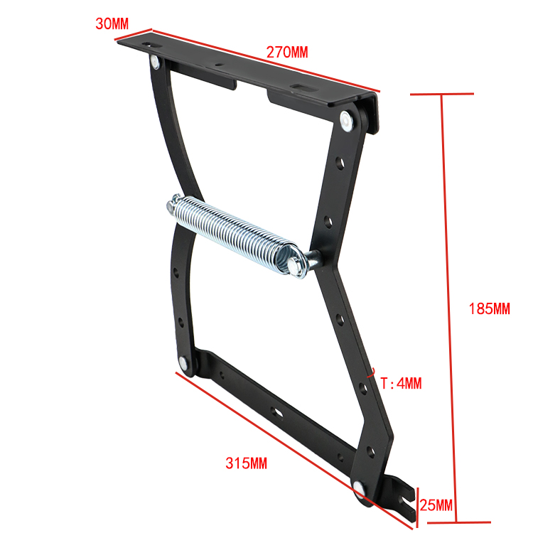 WINSTAR Adjustable Bed Mechanism Hinge Support Racks Frame Rising Sofa Storage Hinge