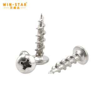 Din Metric round head roofing carbon steel flat head self tapping screws