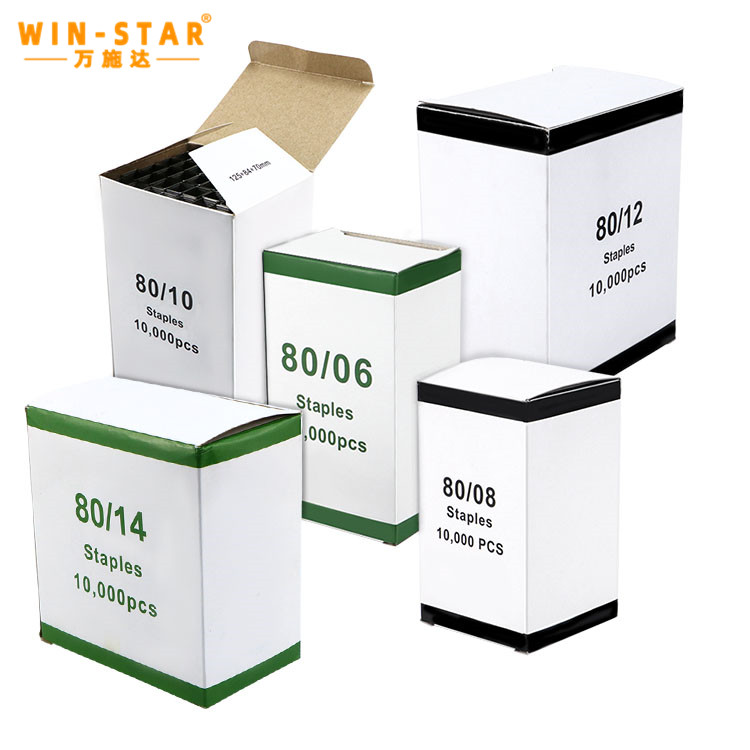 21 Gauge 8008 Fine Wire Industry Staples 1/2 Inch Crown 80 Series Staple Pin