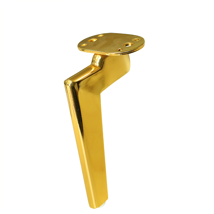 Heavy Loading Capacity Gold Iron Metal Furniture Accessories Sofa Leg