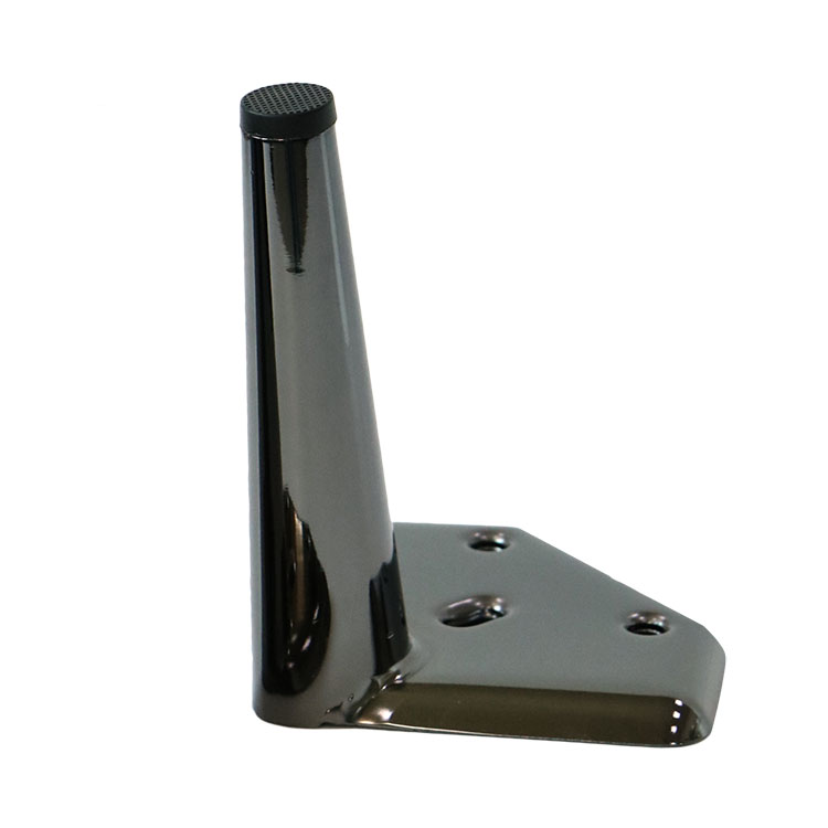 High Quality Sofa Accessory Metal Black Furniture Legs for Bed