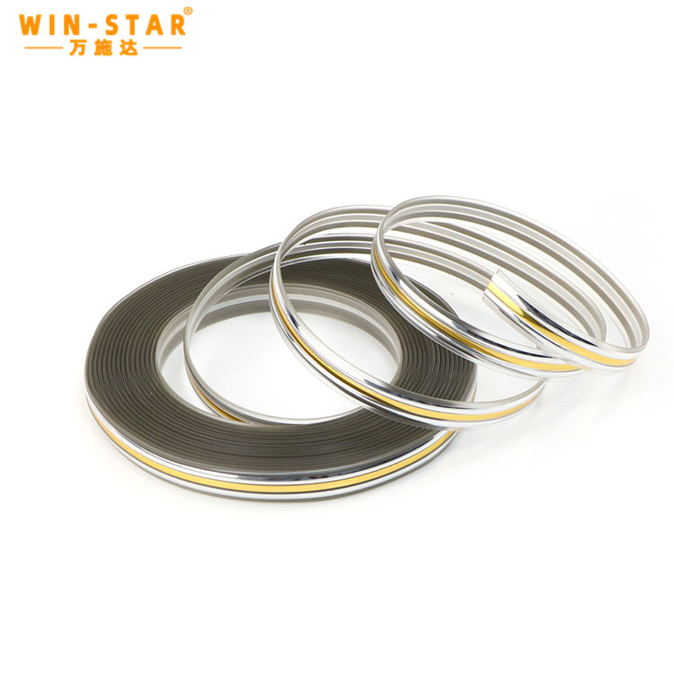 PVC Trim With Shining for Modern Home Decoration