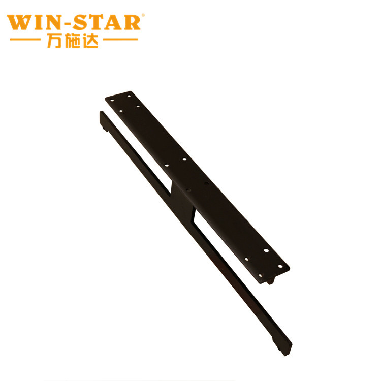 Popular Furniture Accessory Black 170mm Height Metal Sofa Bed Legs for Frame