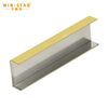 Light luxury mirror gold stainless steel U-tile decoration strip