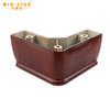  Brown Furniture Bed Legs Table and Chair Legs Silent Non-slip Plastic Sofa Leg