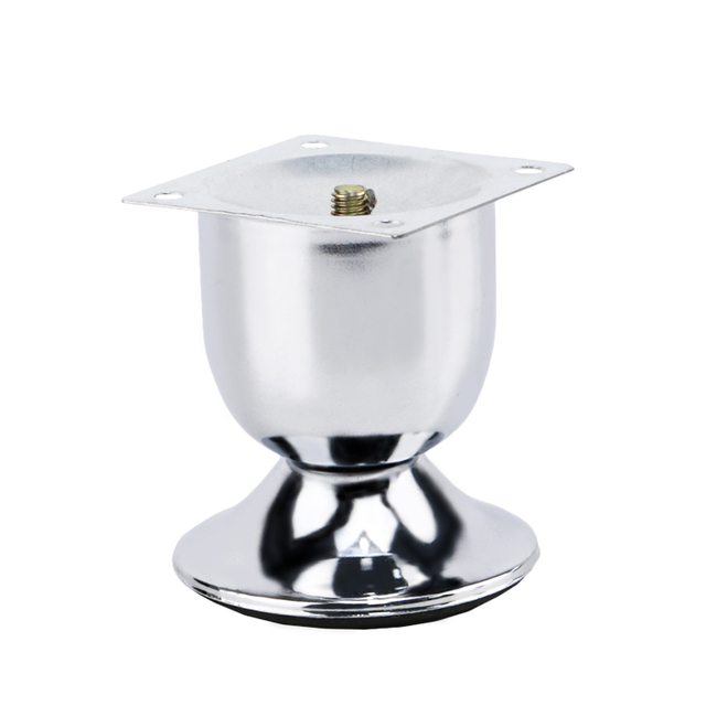 ခေတ်မီသတ္တုဆိုဖာခြေထောက်များ ဆိုဖာအိပ်ရာအတွက် သေးငယ်သော ပရိဘောဂခြေထောက်များ