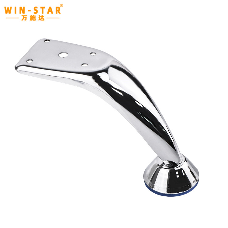 WINSTAR Manufacturers Sofa Legs Chrome Metal Furniture in Foshan