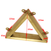 ZD-N140-C Triangle Furniture Accessory Stainless Steel Golden Bed Parts