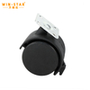 Silent casters Nylon universal casters Shelf roller with break