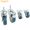 Industrial Swivel Plate Castors Wheels 3in 4in 5in Casters Wheel