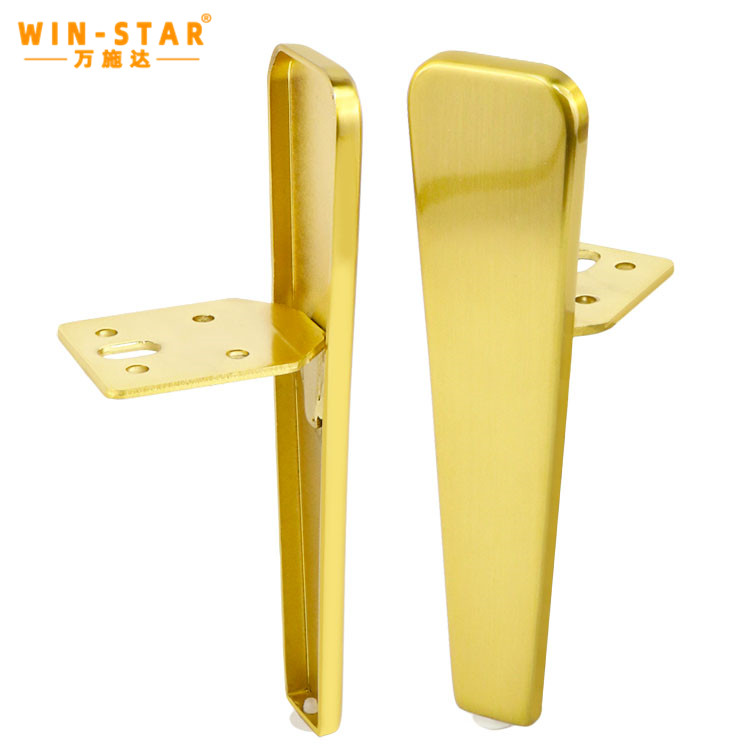 Advantage of metal sofa legs is their resistance to environmental factors