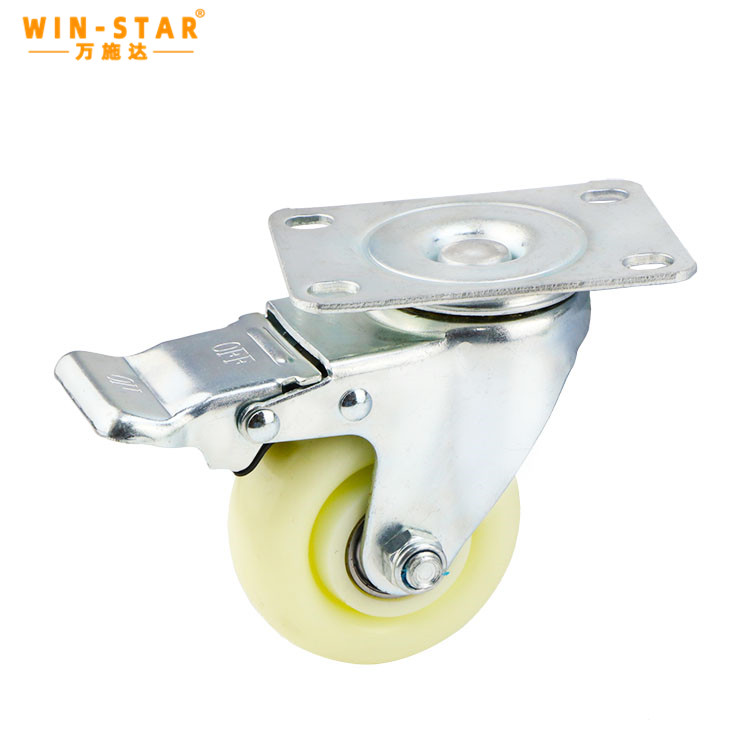 Caster Wheels 4inch/5inch Pure Iron Wheel Casters