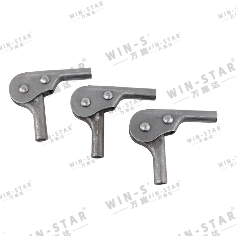 WINSTAR ZD-I022 Adjustable Furniture Metal Hinges Folding Bed Chair Connector Fitting 