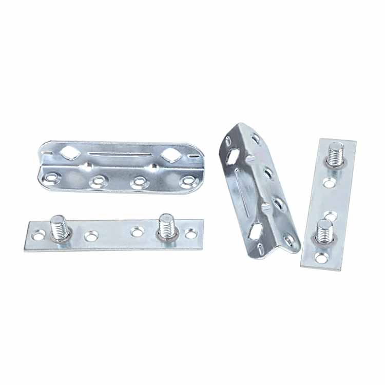 Winstar Furniture Hardware Sofa Accessories Bed Connector Iron Fold Bed Hinge Sofa Bracket Screw Bed Hinges
