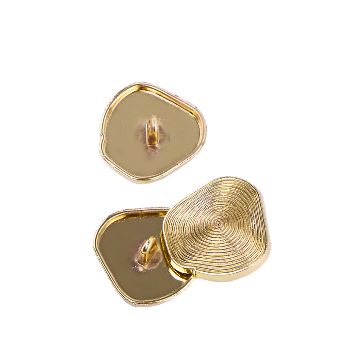 Furniture Decorative Buttons (5) Bright nickel decorative buttons for custom furniture manufacturing