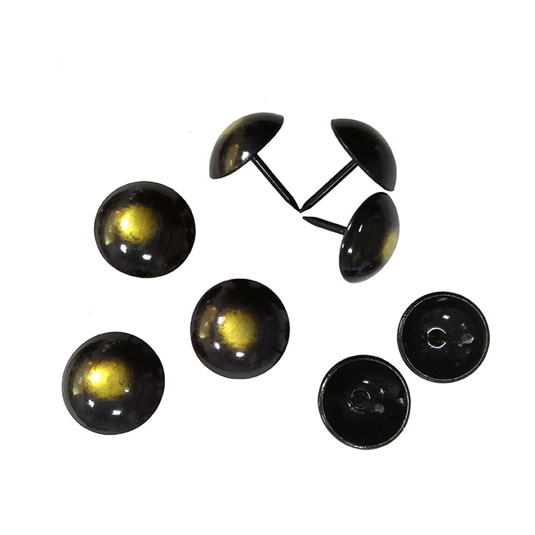 Cat's-eye iron decorative nails for luxury furniture detailing