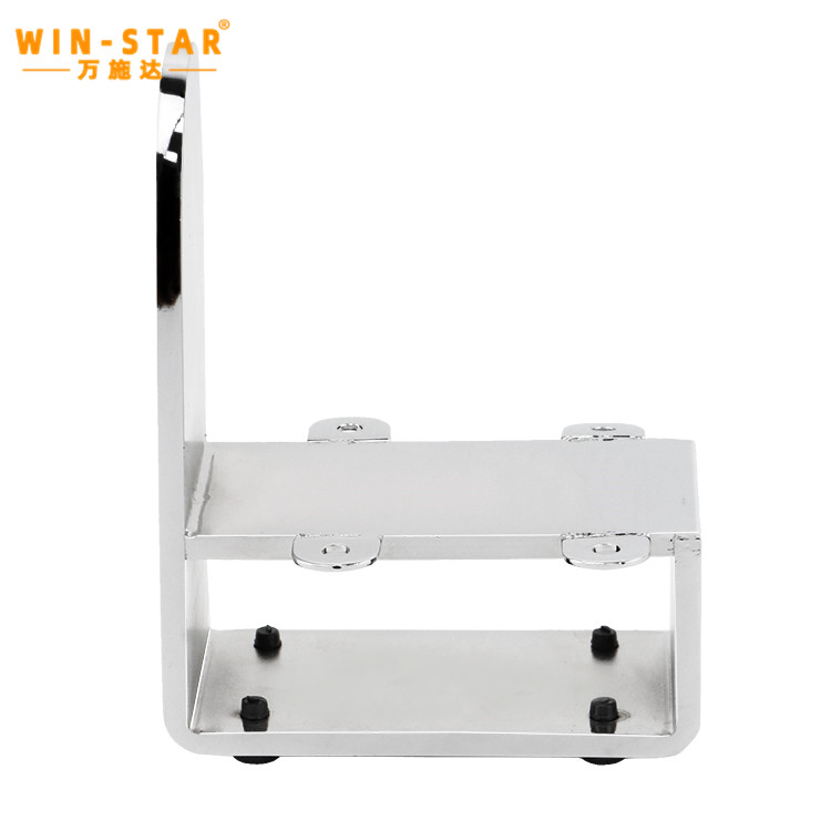 Thickened connection plate and precise screw holes