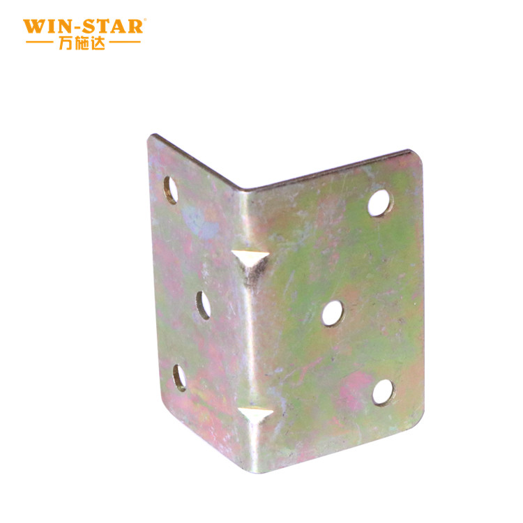 1.2mm thick metal joint connectors for wooden board corners