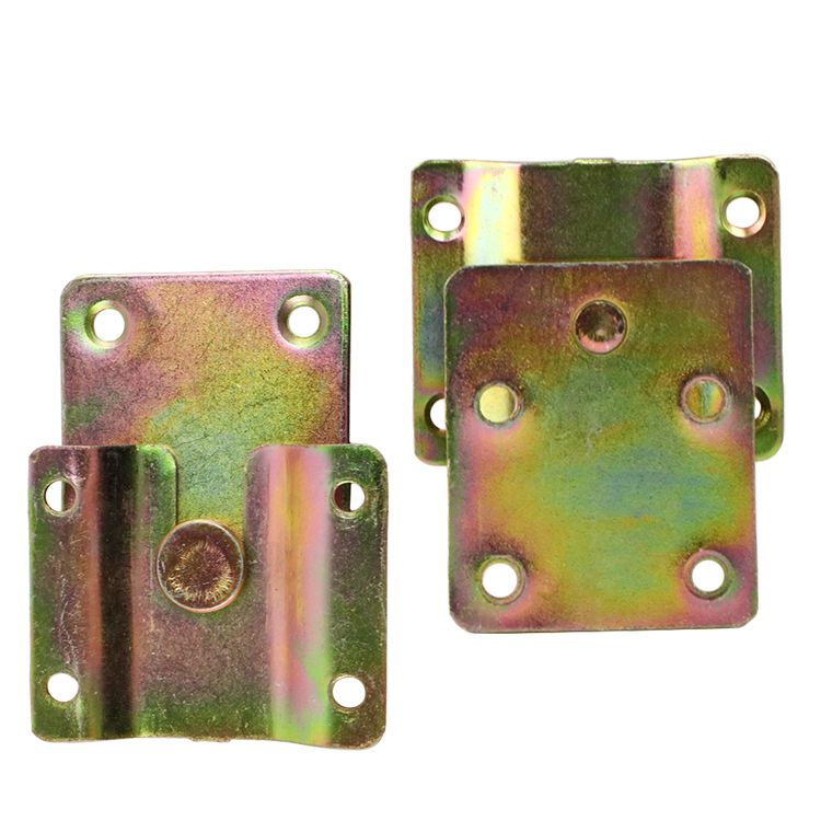 Industrial-grade iron furniture fasteners featuring hot-dip galvanized finish