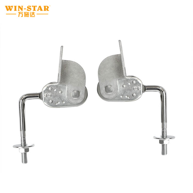 WINSTAR Adjustable Hinge Iron Material White Zinc Plating