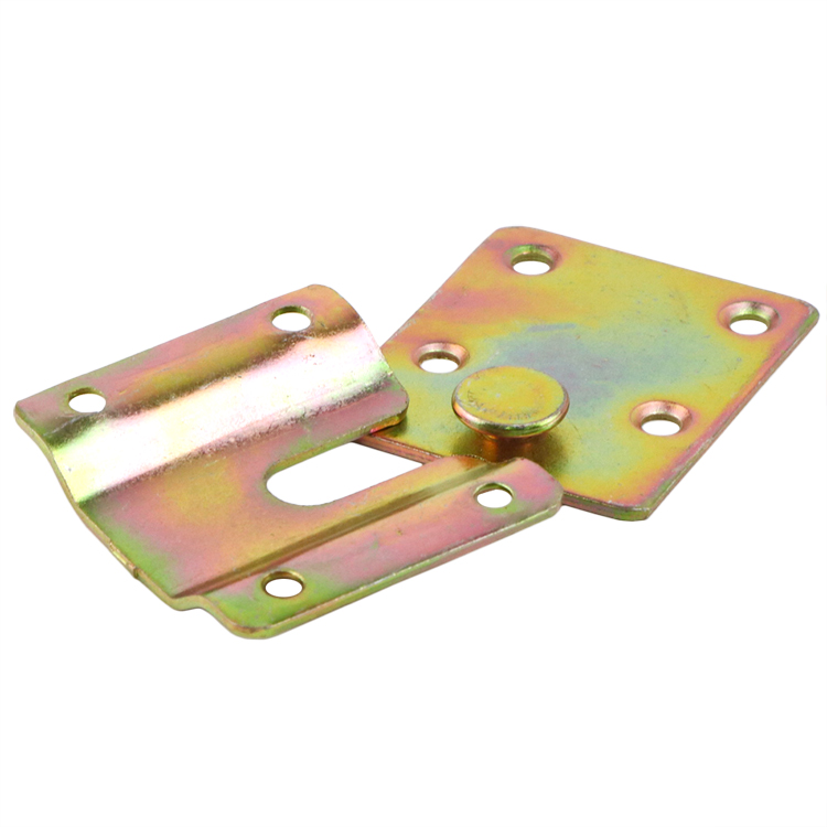 Interlocking mechanism of the 60x50mm furniture bracket
