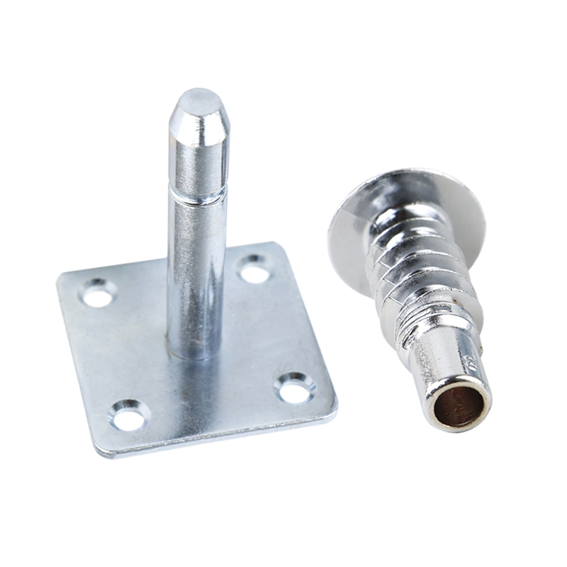 Versatile furniture hardware compatible with T-joints and L-joints