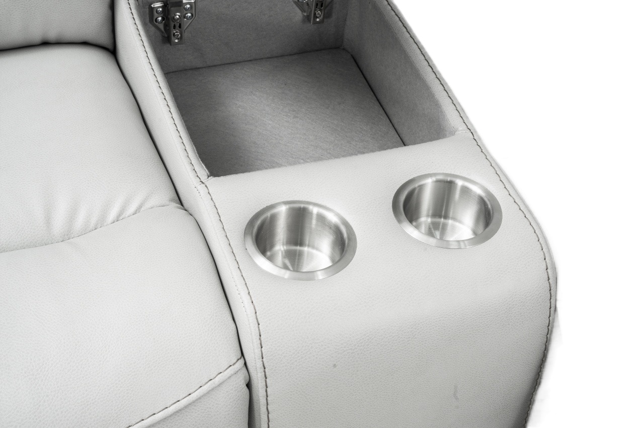 Bottom construction of the 304 stainless steel furniture cup holder ensuring leak-proof performance