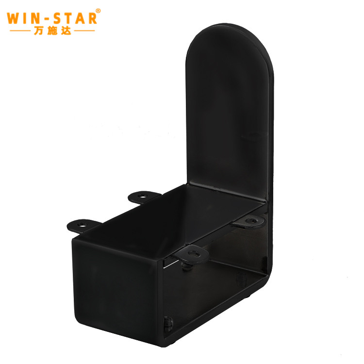 Galvanized anti-rust finish on modern furniture hardware