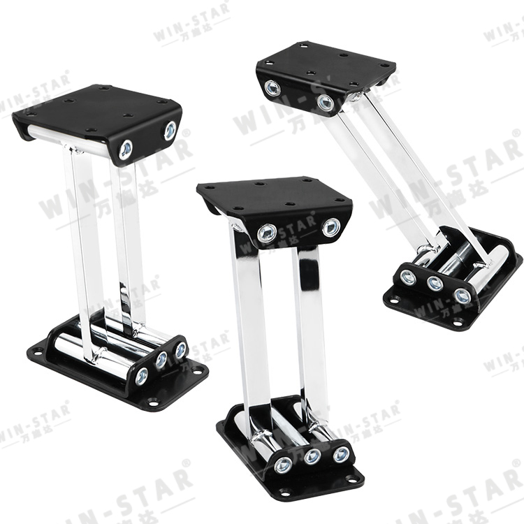 Precision gear mechanisms for functional sofa armrests