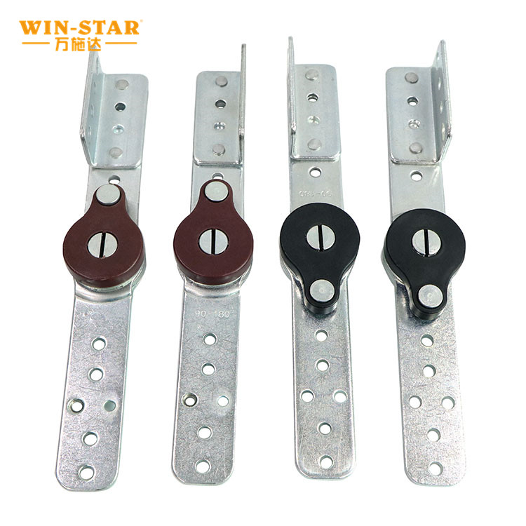 WINSTAR Storage Ottoman Hinge heavy gauge metal construction for functional furniture