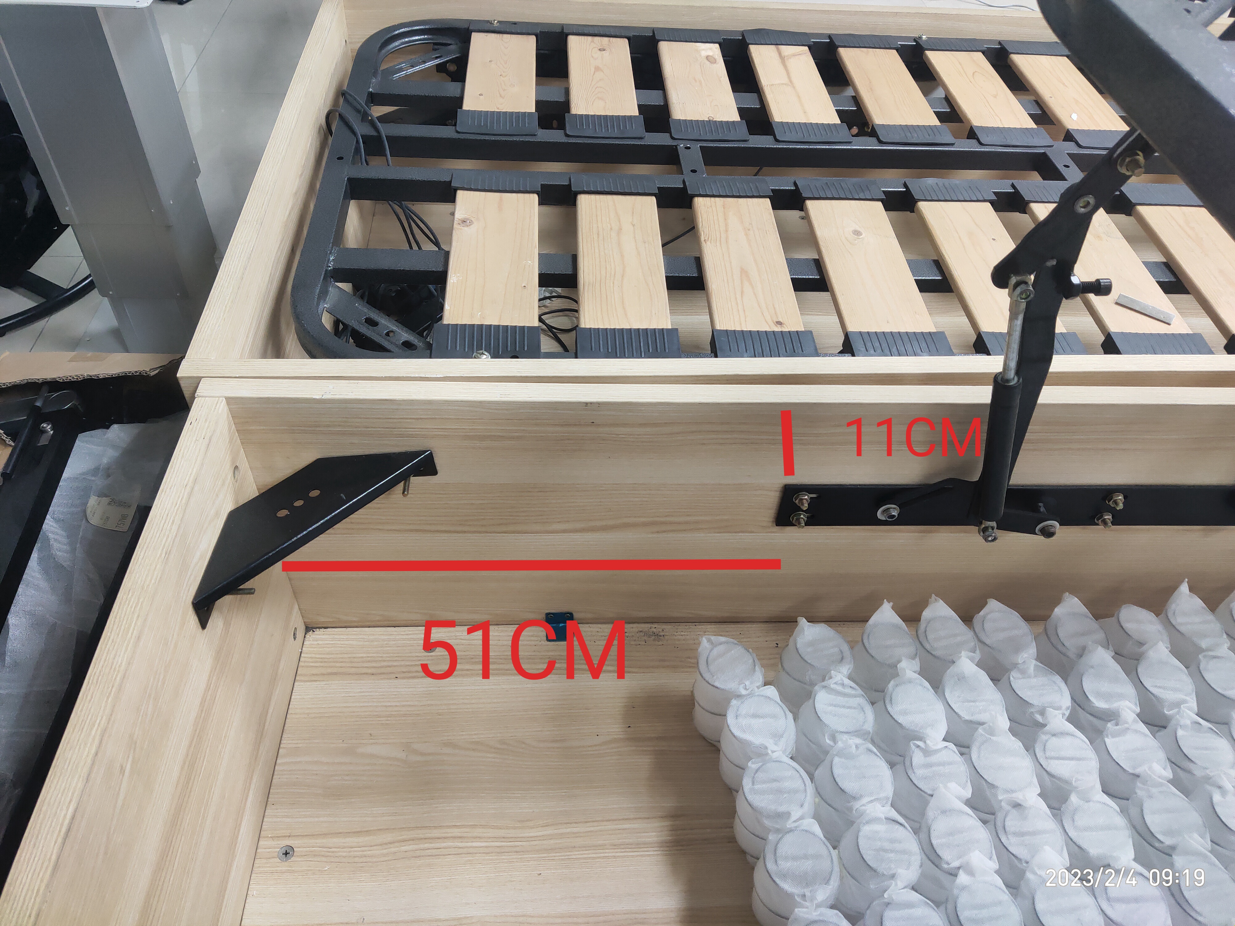 ZD-I014-B WINSTAR Hydraulic Lift Mechanism for Murphy Beds