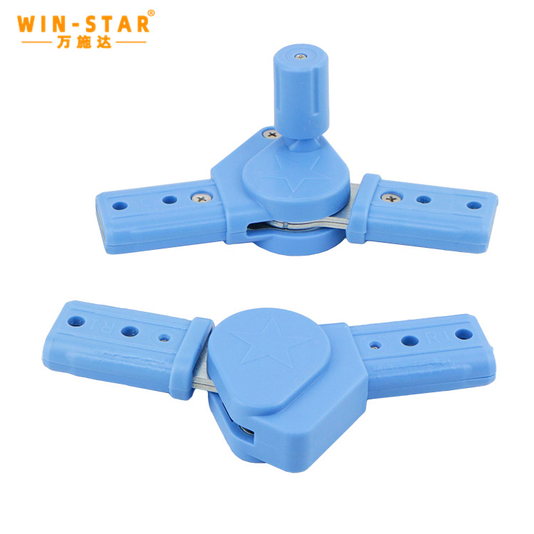 Close-up of the anti-pinch and soft-closing dampening structure in the furniture bed hinge