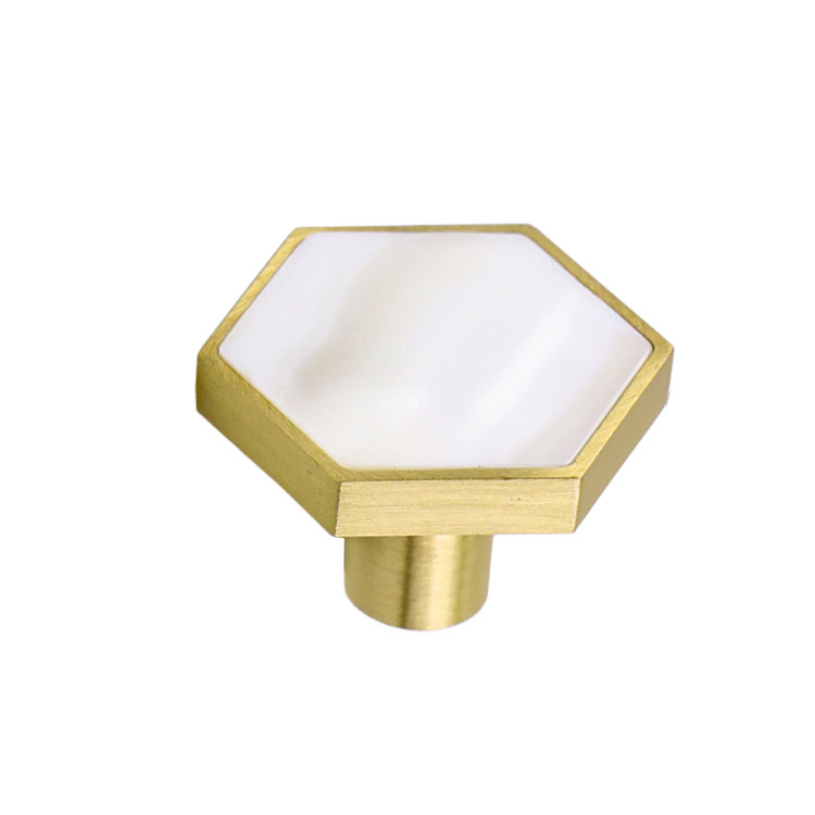 PVD coated decorative cabinet handle lever