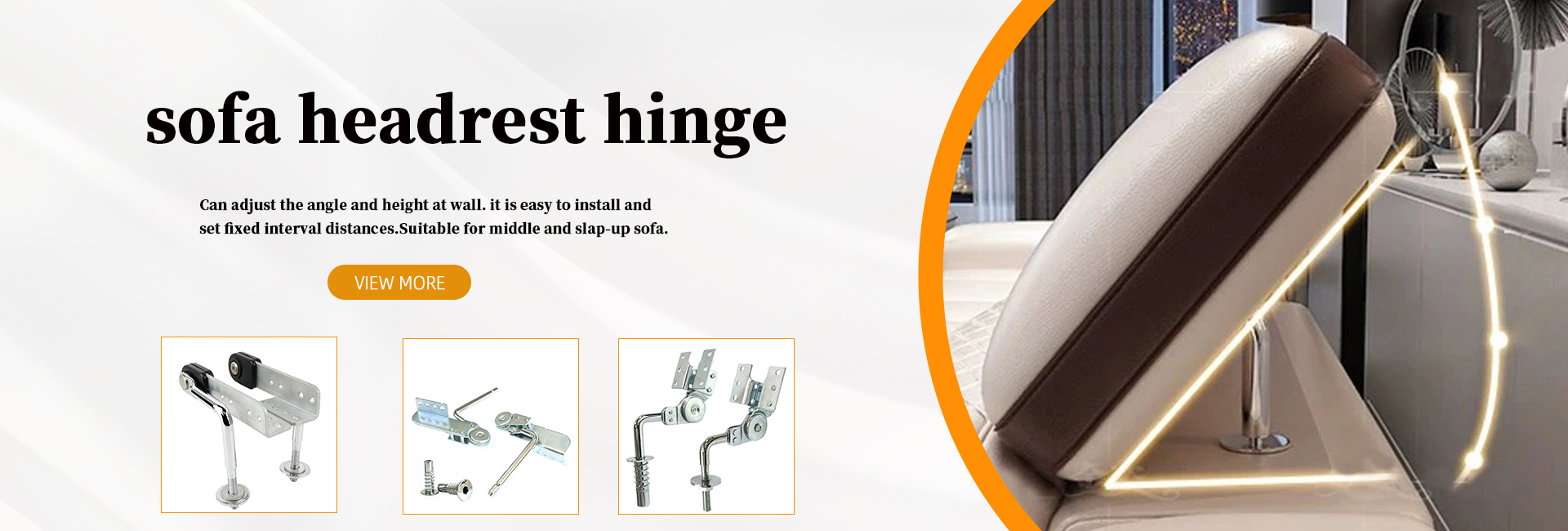 Metal sofa legs surface treatment facility
